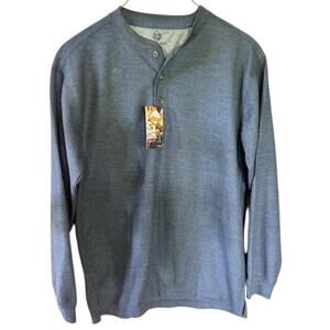Alpine Lakes Men's Long Sleeve Thermal Henley – Size Medium – NWT